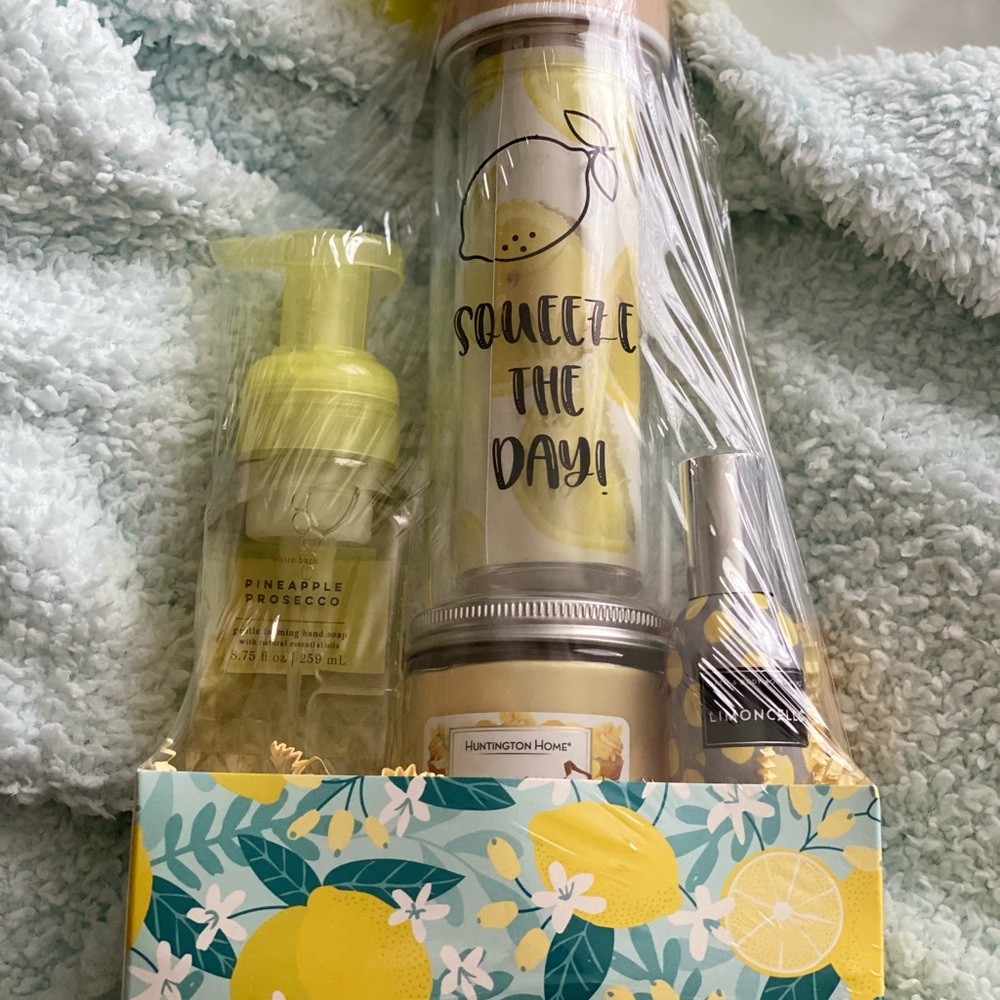 🍋 Lemon themed gift set